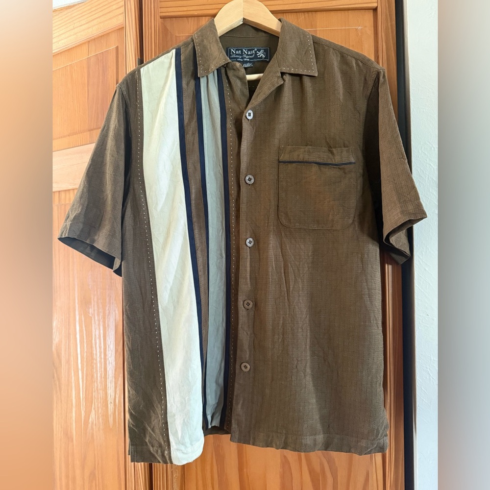 Nat Nast Short Sleeve Button Down Shirt